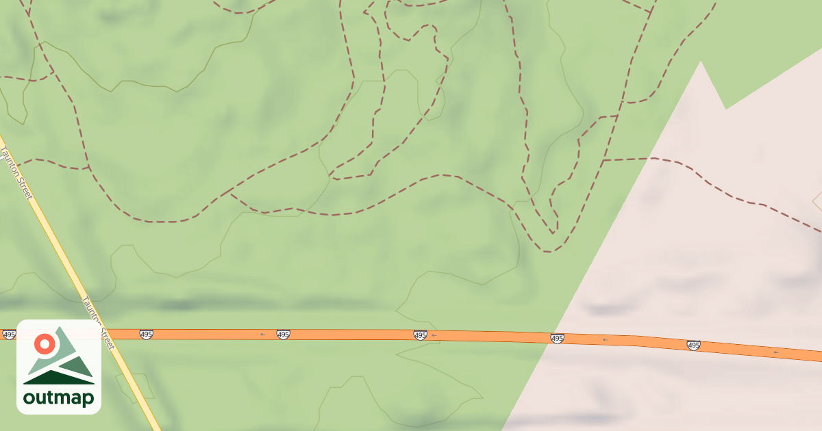 Map of Beaver Pond Trail