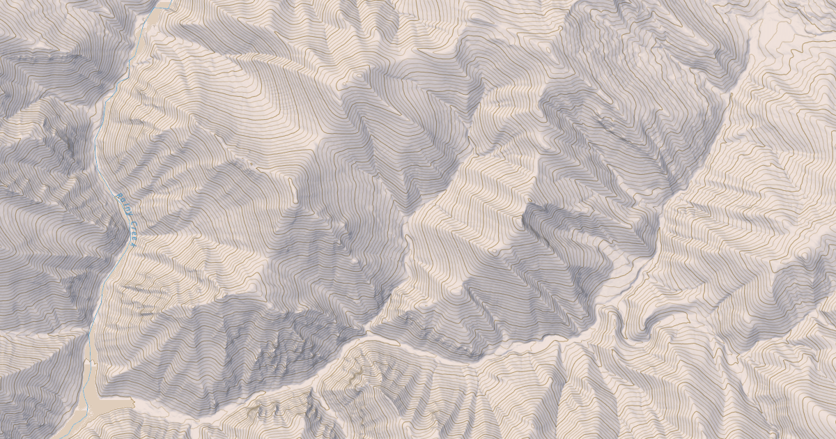 Map preview of SOUTH FORK RAINEY CREEK