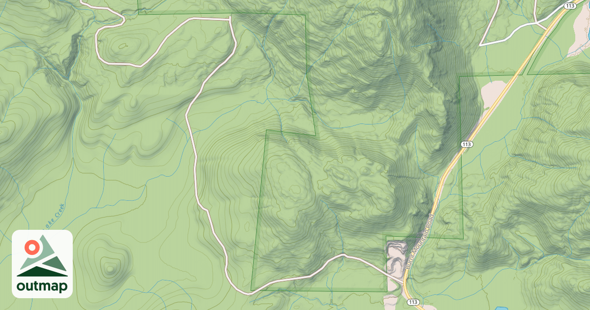 Map of USFS Motor Vehicle Use Map Roads {1E85B4F9-7A2D-43F3-8C89-1755DB4454BF}