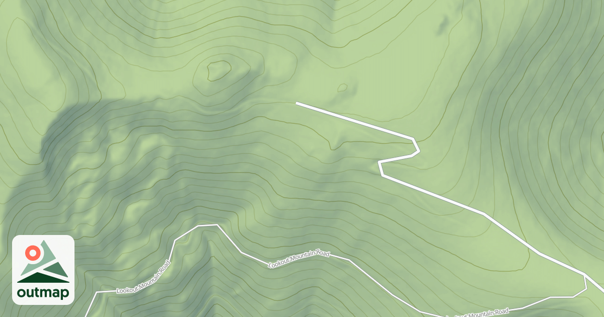 Map of (FDR) LOOKOUT MTN