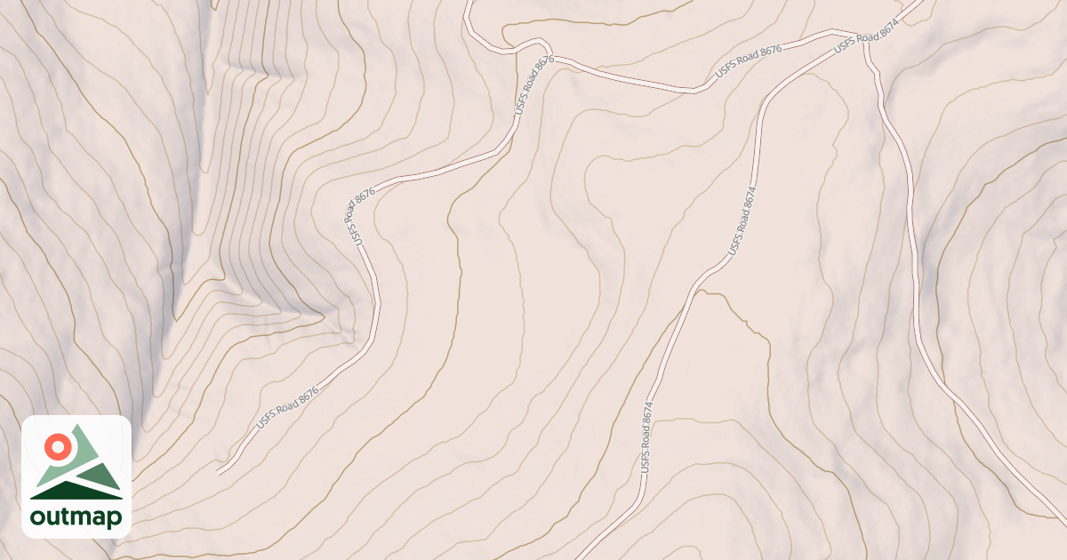 Map of USFS National Forest System Roads {1D08A4A1-6E89-4D3A-9E83-CC36A5AB3961}