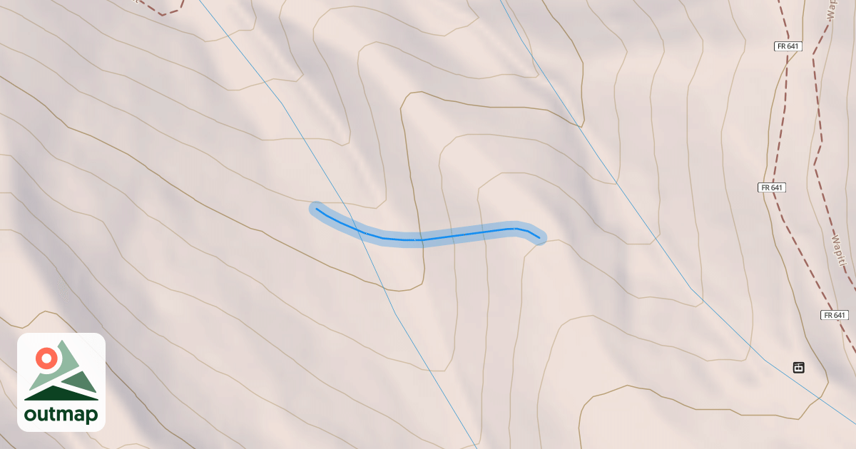 Map of Ophir Loop