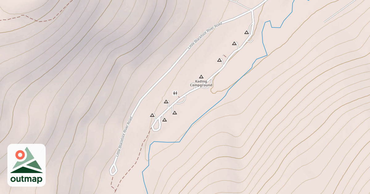 Map of KADING CPGD