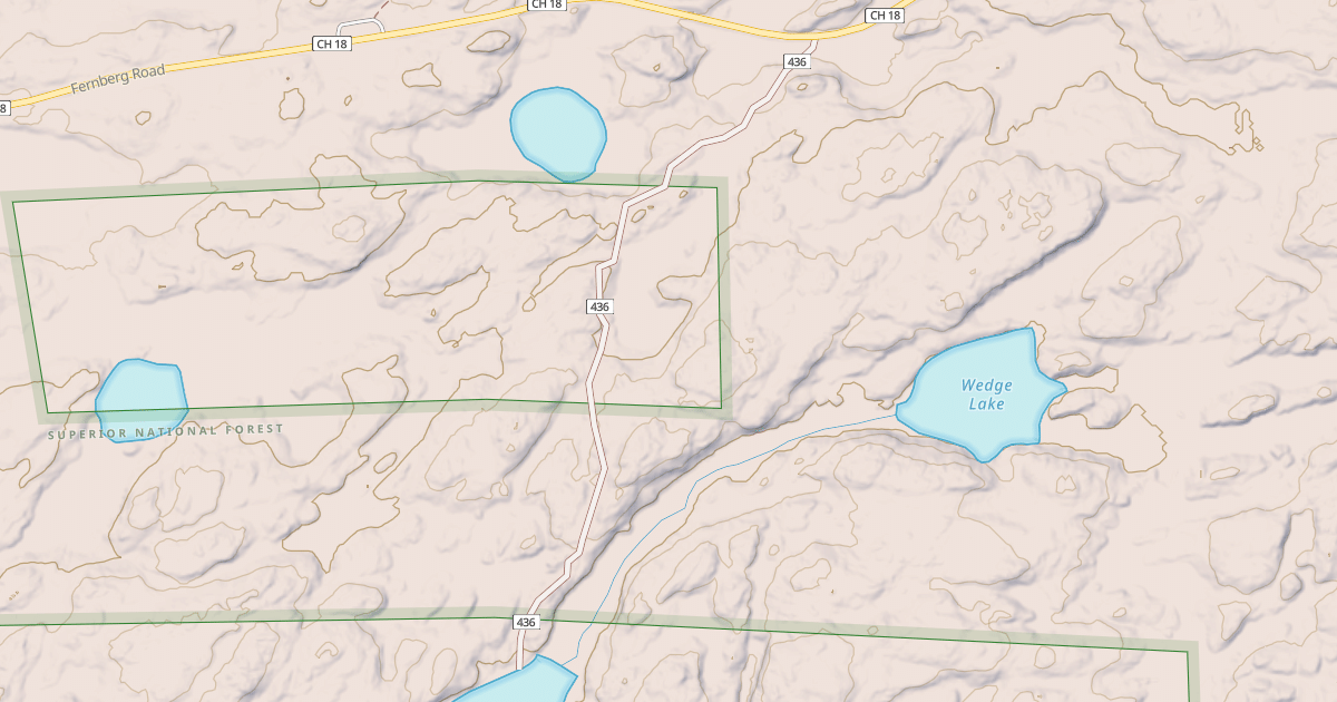 Map preview of MADDEN LAKE