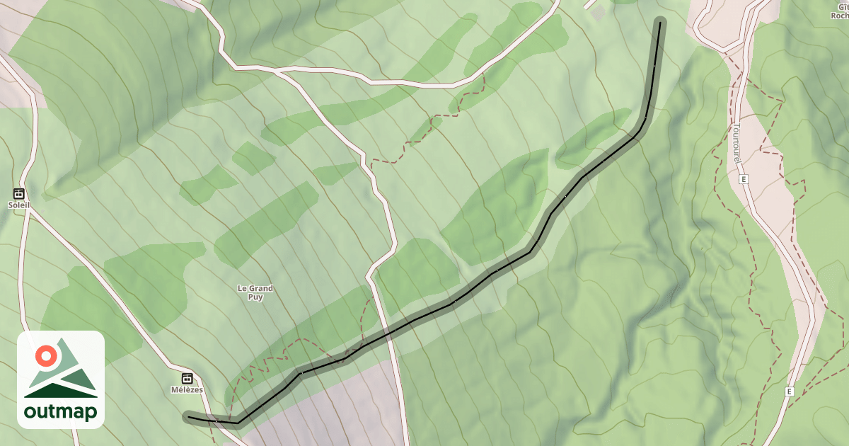 Map of Plan Vallon