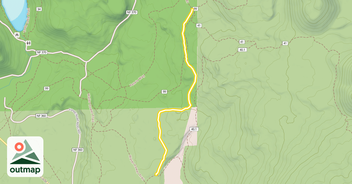 Map of Big Meadow Trail