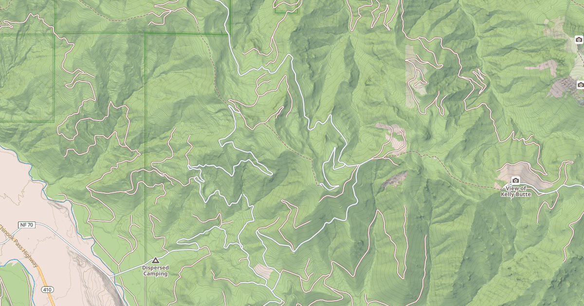 Map preview of DIVIDE RIDGE