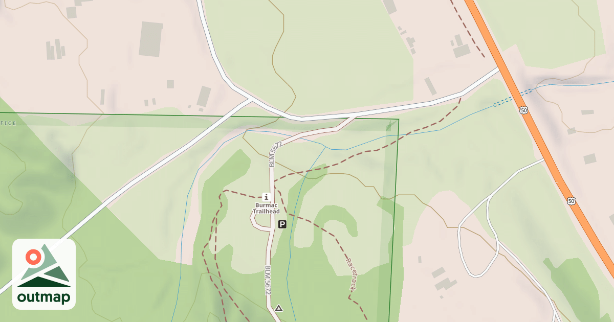 Map of BLM National GTLF Public Motorized Roads 8d6124e6-d917-43cd-85d0-6dca4c93a9a4