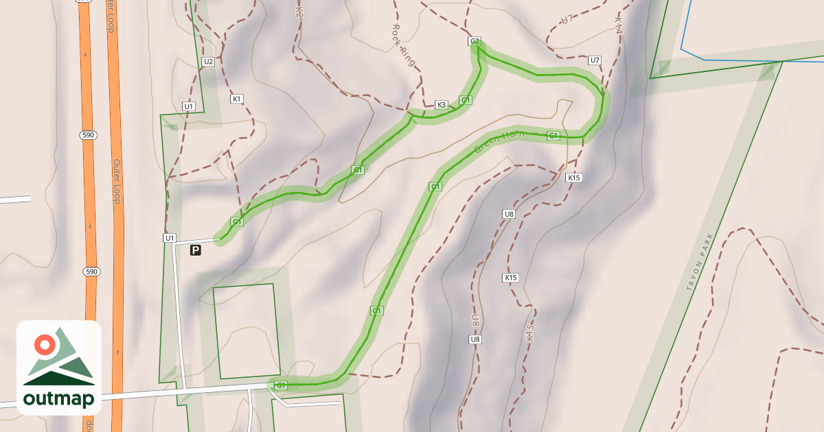 Map of Green Horn