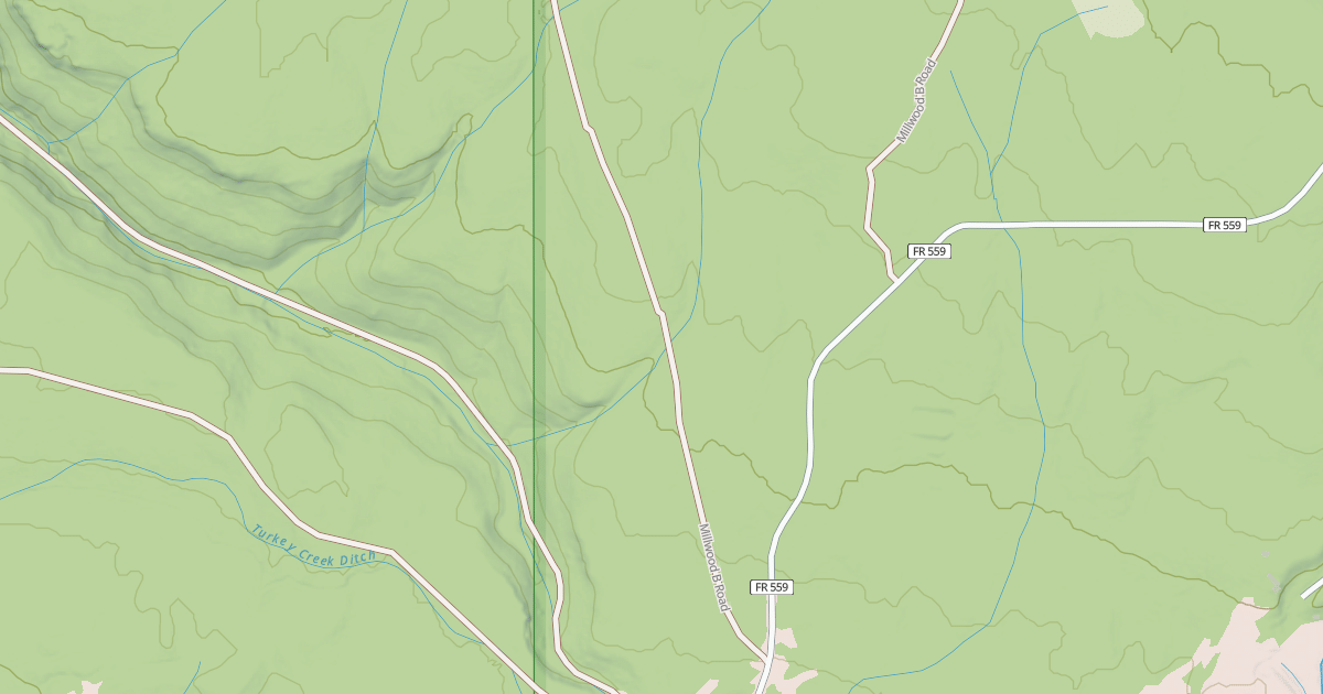 Map preview of MILLWOOD B
