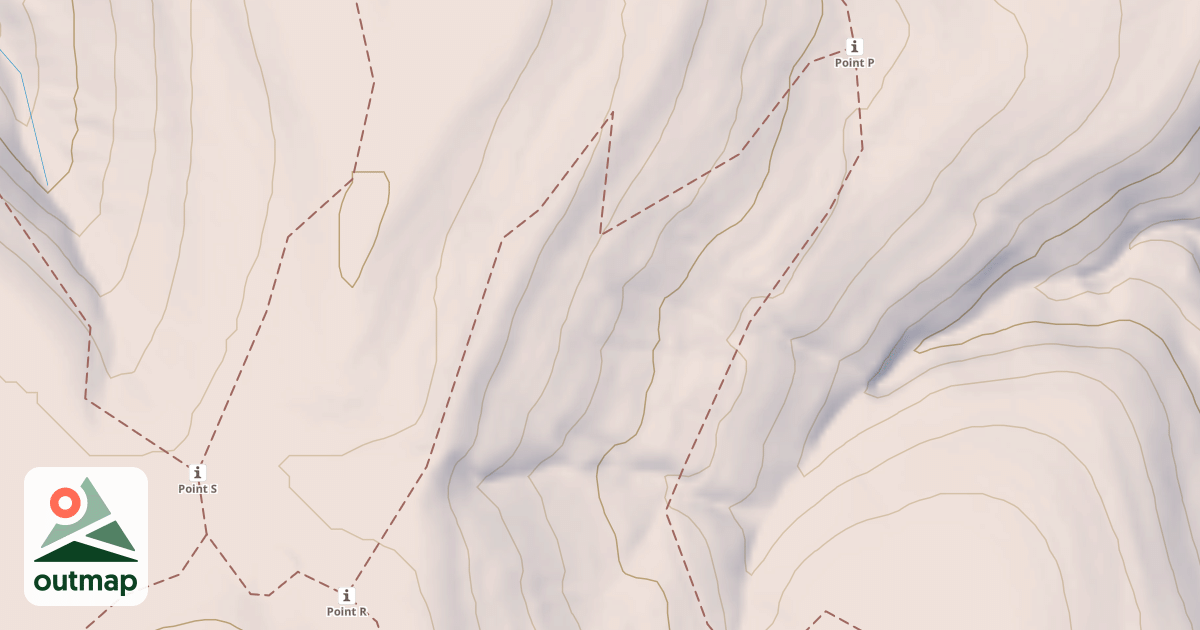 Map of Mg Black Oak Ridge A