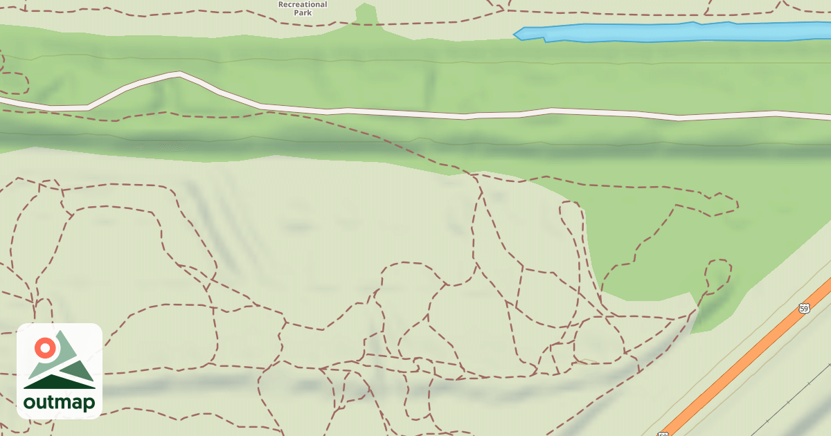 Map of Appleton Area Recreational Park