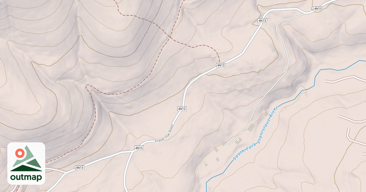Map of FRASER FLAT RD