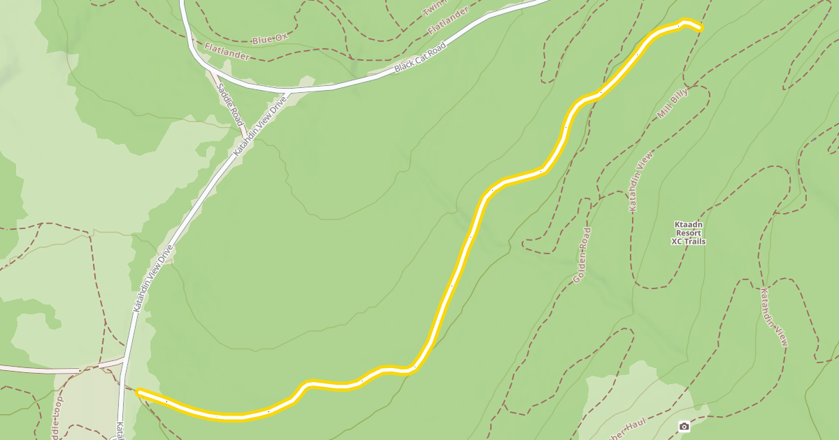 Map preview of Twin Pines Loop