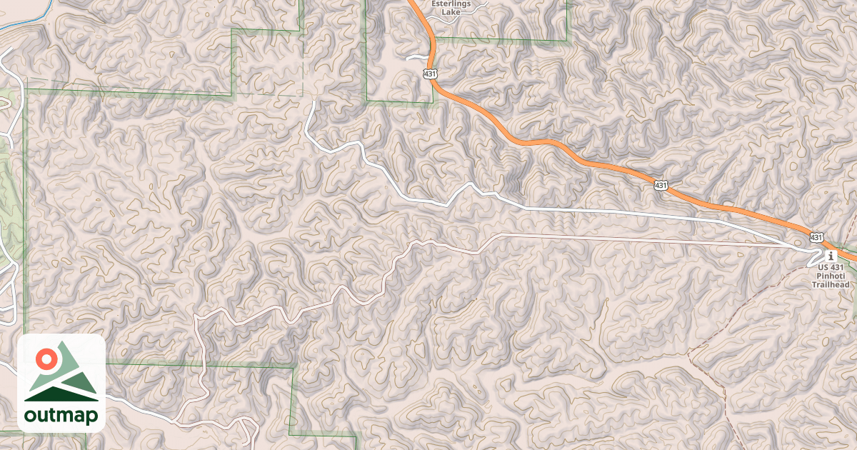 Map of BENEFIELD
