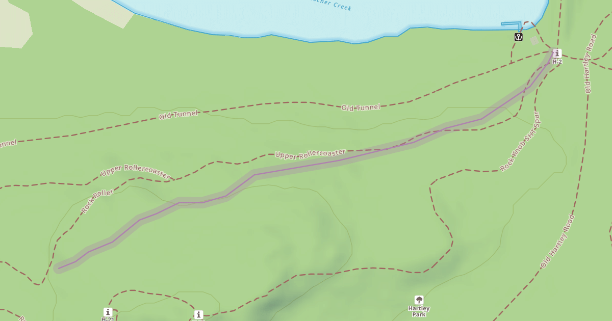 Map preview of Tunnel Trail