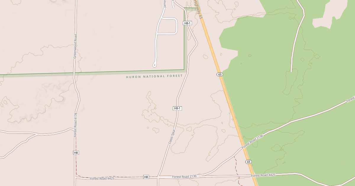 Map preview of OASIS SPUR