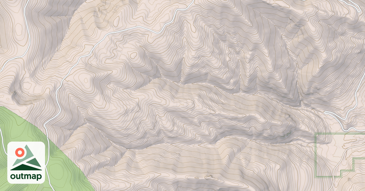 Map of Delyle Creek