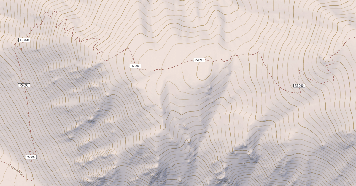Map preview of Indian Ridge