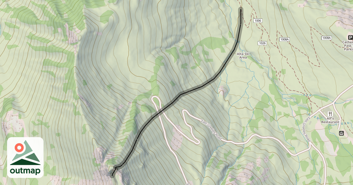 Map of Eddie's High Nowhere