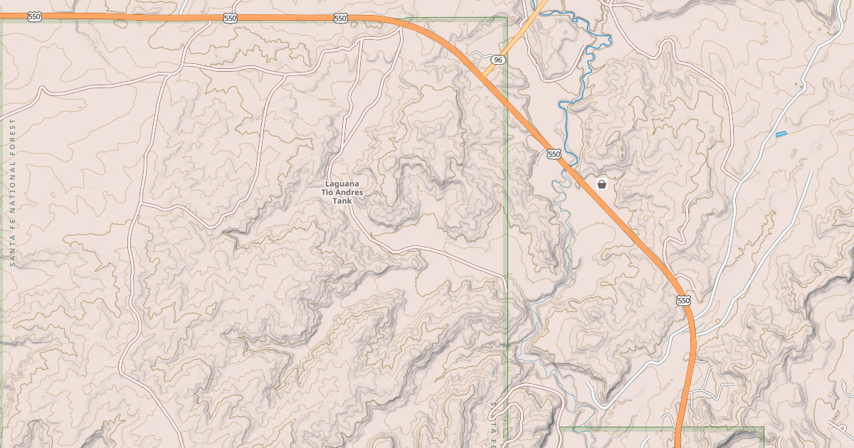 Map preview of USFS Motor Vehicle Use Map Roads {550DF19A-3DF6-4A76-8CFD-EFB43463FE46}