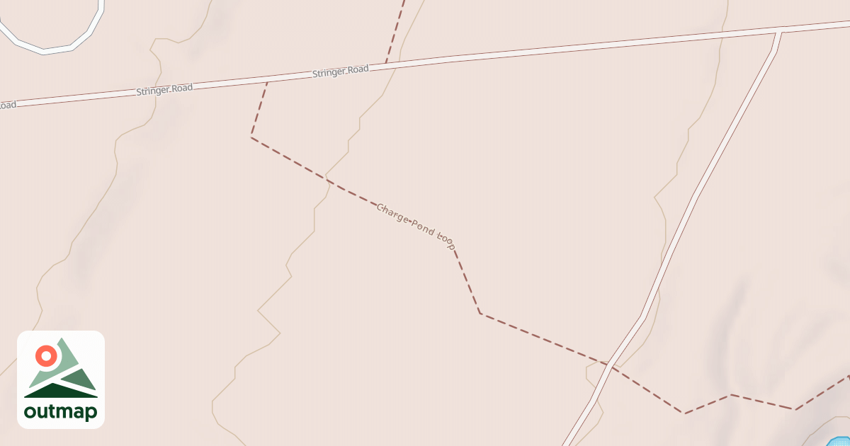 Map of Charge Pond Loop
