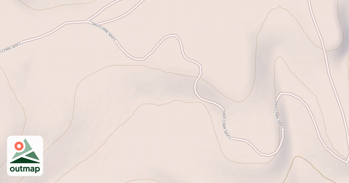 Map of DITCH CR SPUR C