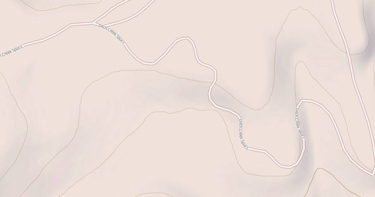 Map preview of DITCH CR SPUR C