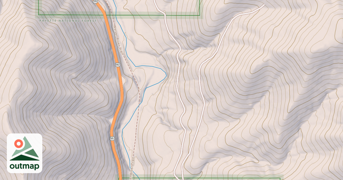 Map of GAYLORD CREEK