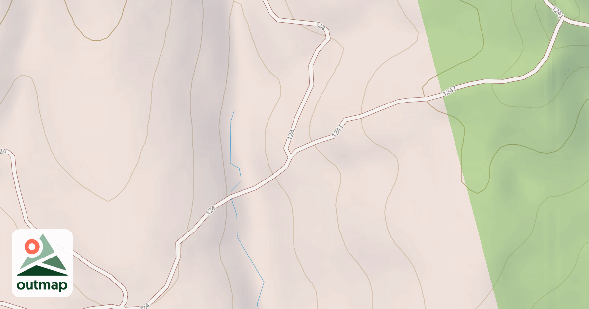 Map of White Sulphur Ohv Trail - I