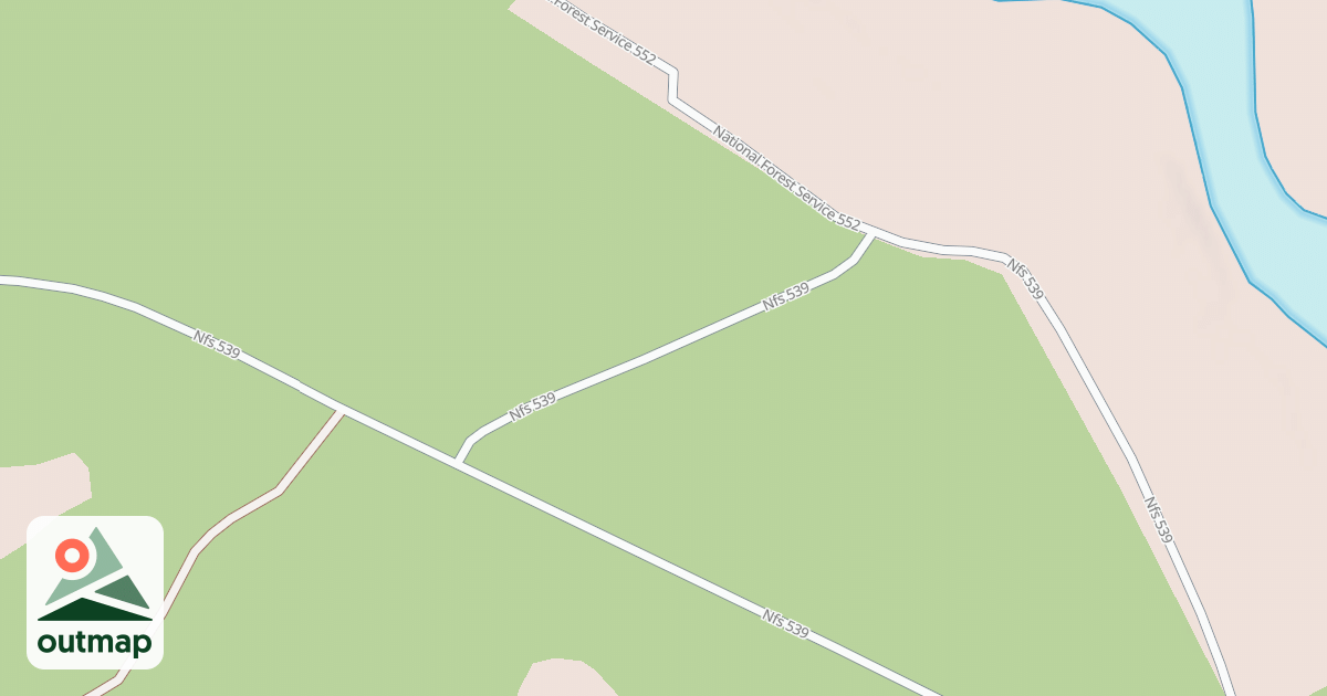 Map of USFS Motor Vehicle Use Map Roads {C461DF3D-ECDC-4445-9B9C-91AE266328FF}