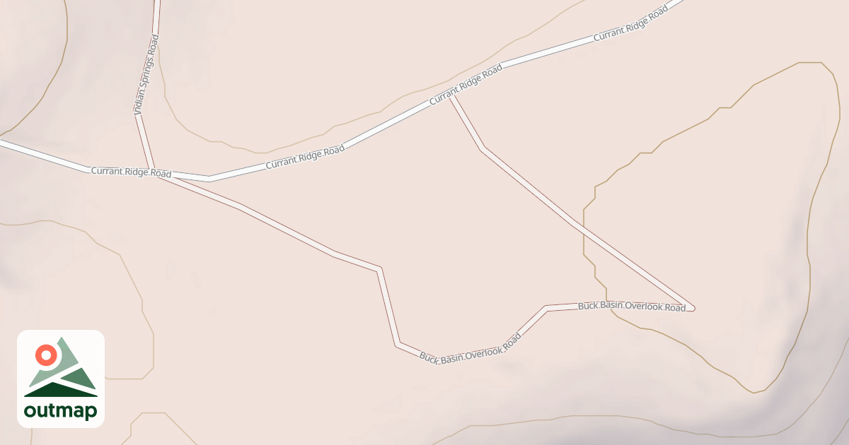 Map of BUCK BASIN OVERLOOK