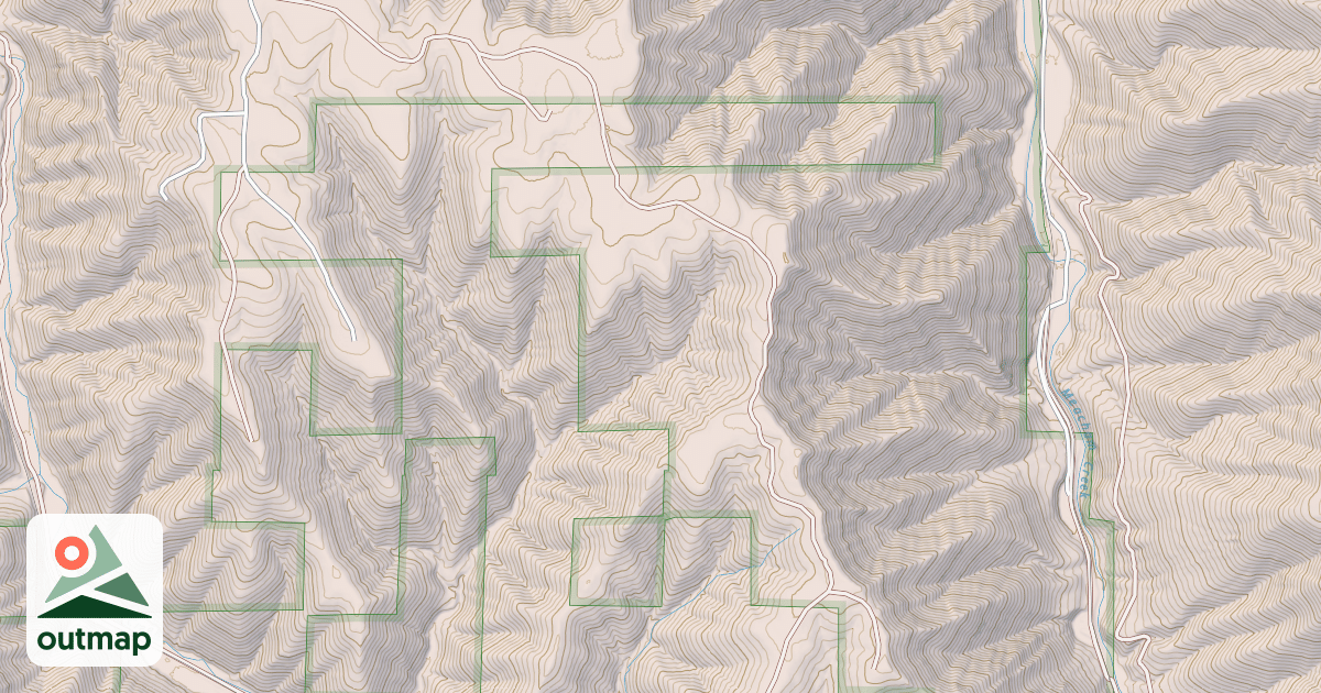 Map of HORSESHOE_RIDGE