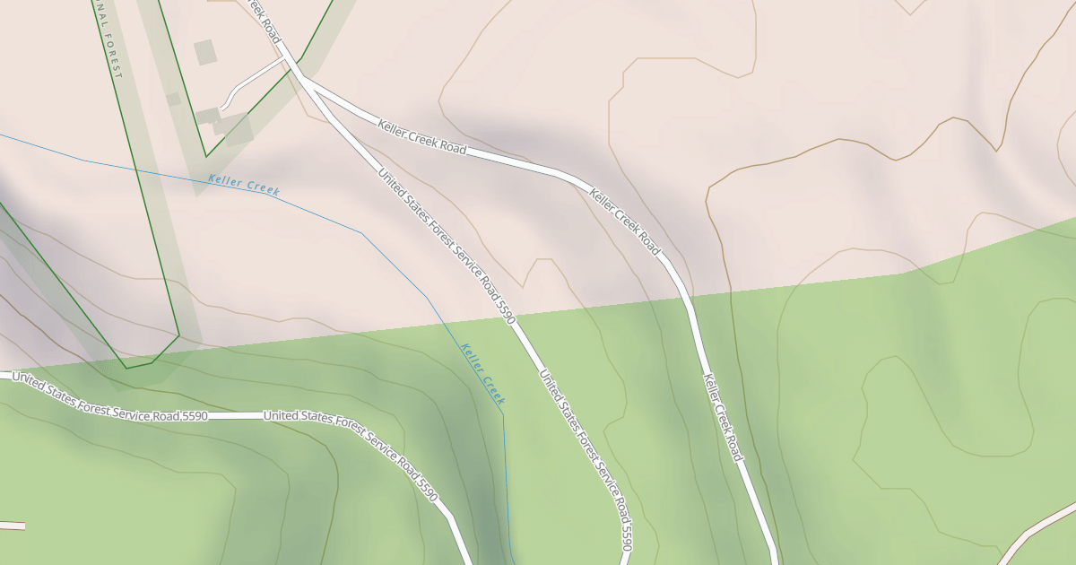 Map preview of USFS National Forest System Roads {1BEDA82E-40DF-4078-AFBC-509064753378}