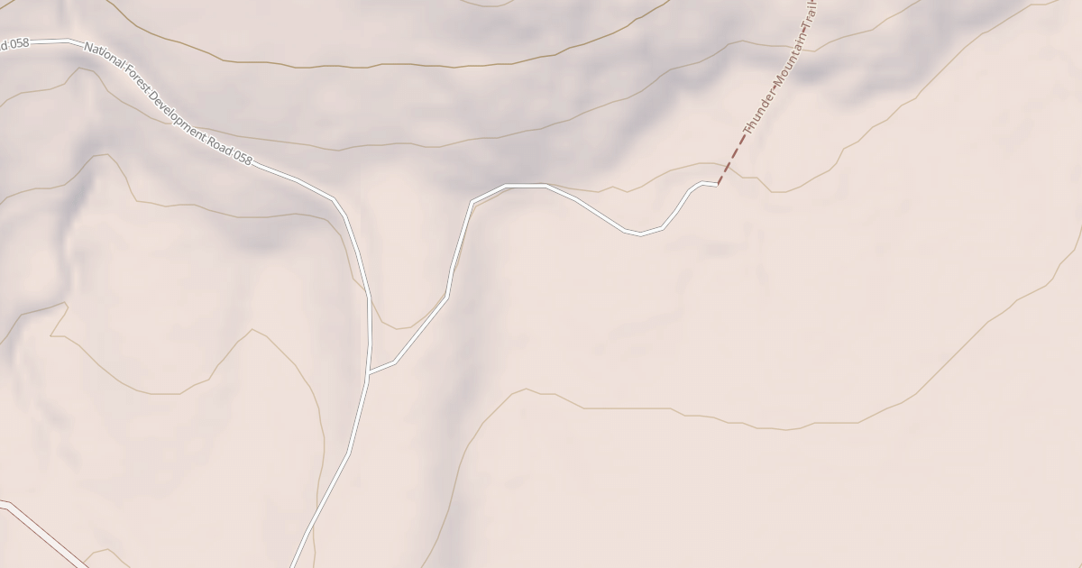Map preview of THUNDER MOUNTAIN