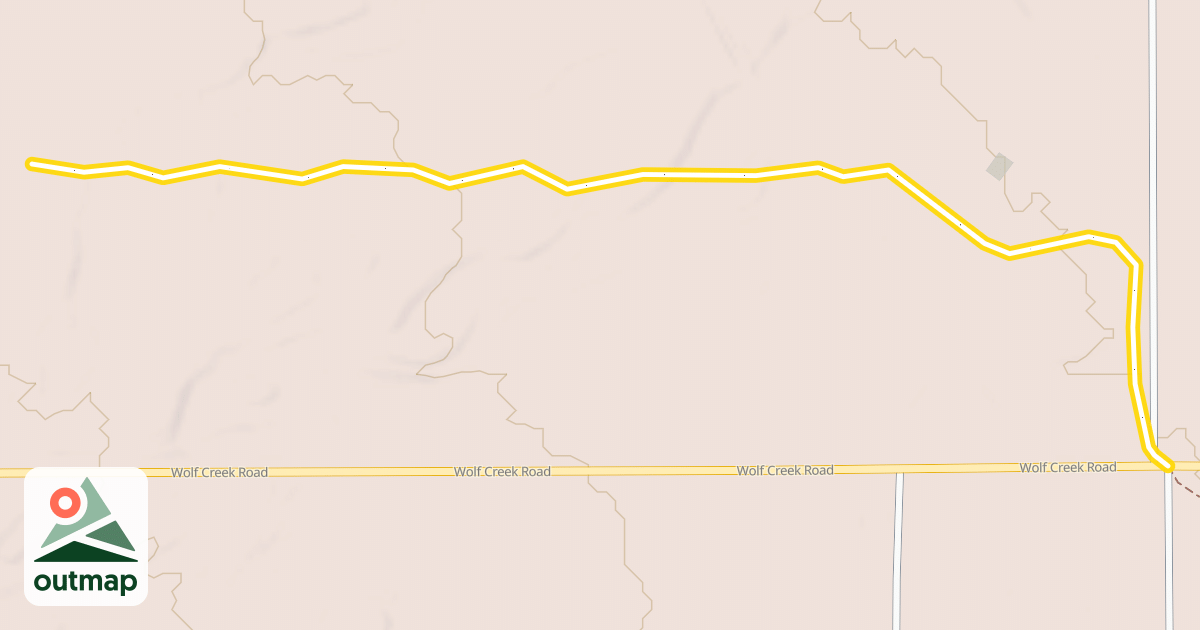 Map of Methow Community Trail- Powers Plunge to Wolf Ridge