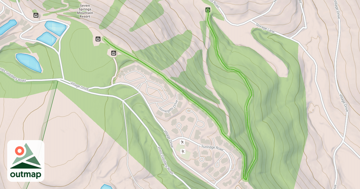 Map of Village Trail