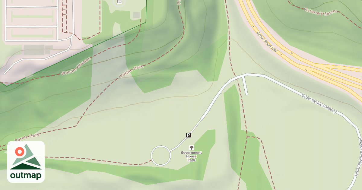 Map of Sled Hill