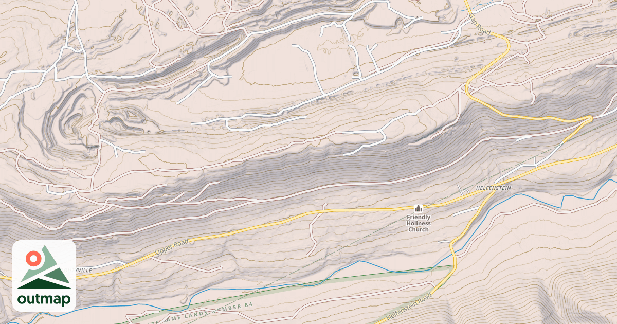 Map of Anthracite Outdoor Adventure Area Trails