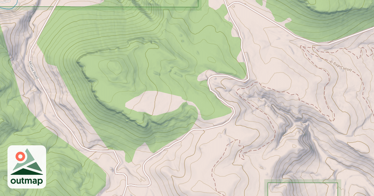Map of COMMISSARY POINT