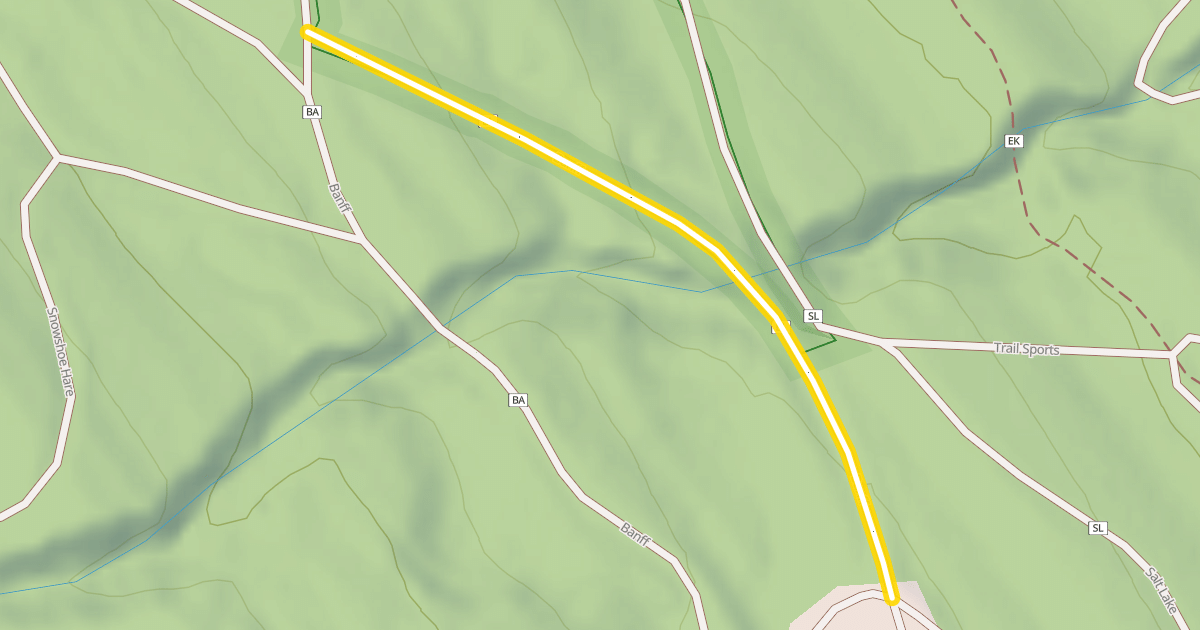 Map preview of Banff