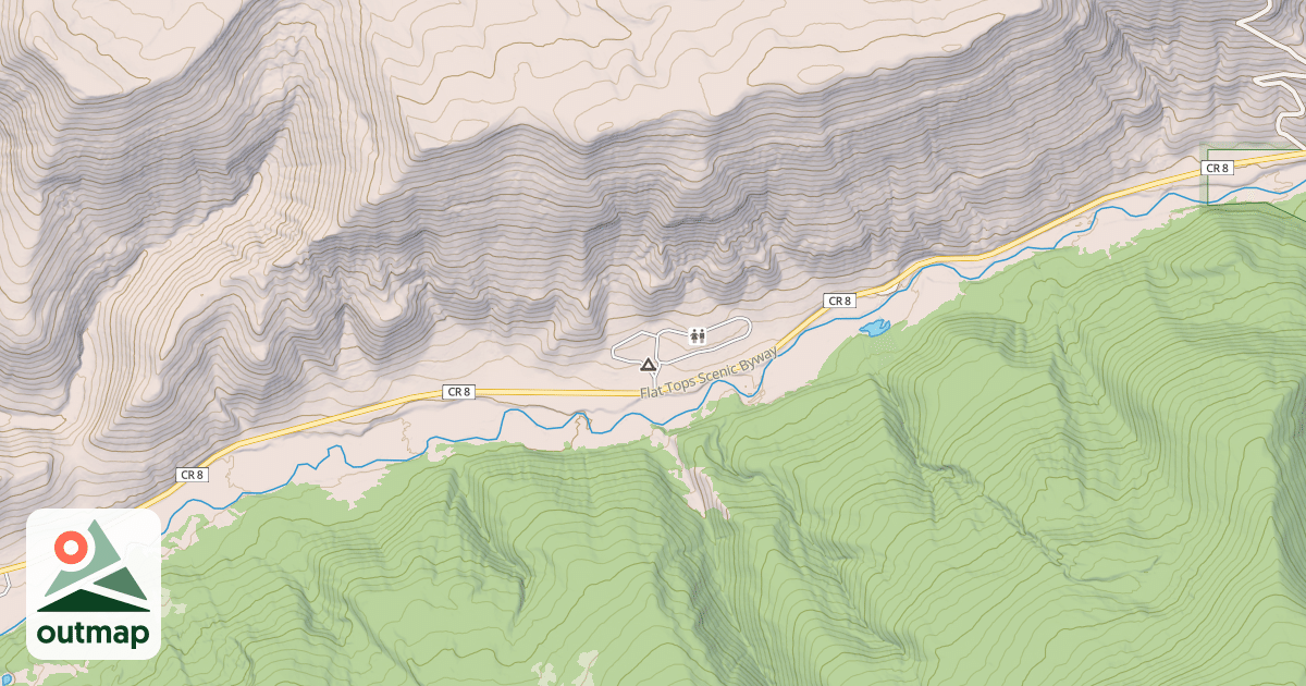 Map of NORTH FORK A T V ACCESS