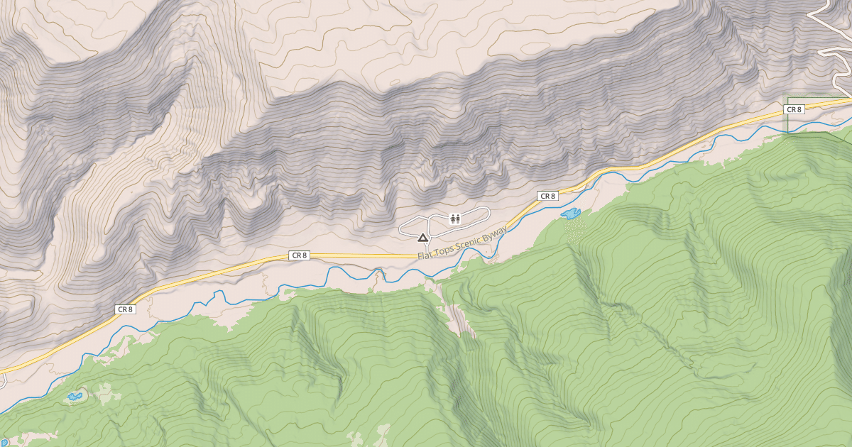 Map preview of NORTH FORK A T V ACCESS