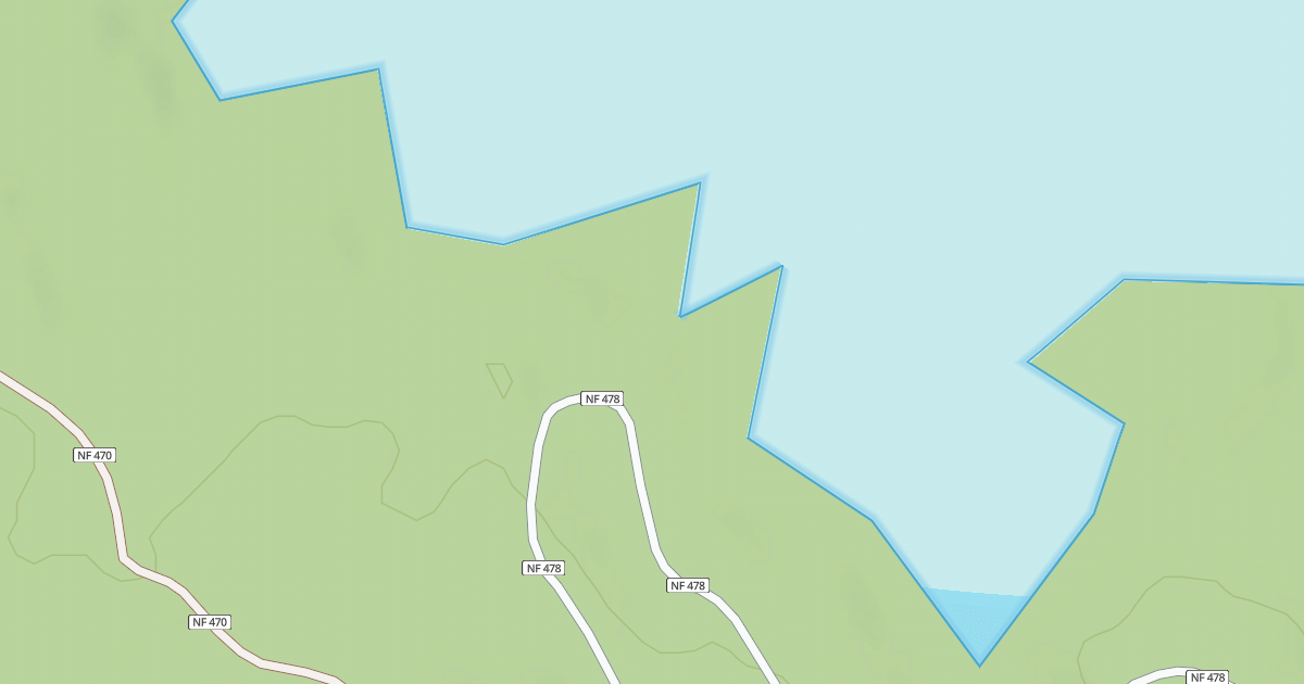 Map preview of CRANE PRAIRIE C.G
