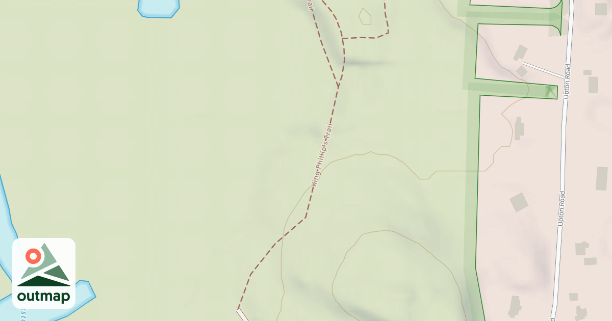 Map of King Phillip's Trail