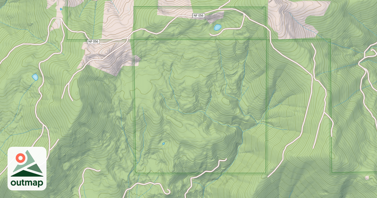 Map of LITTLE GRAYBACK EXT
