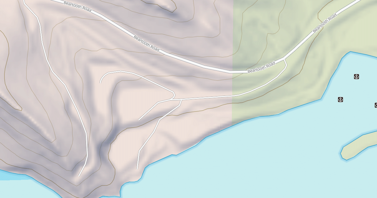 Map preview of BLM National GTLF Public Motorized Roads 70545c7f-8d98-4db3-8265-7e5f2b4a4f52