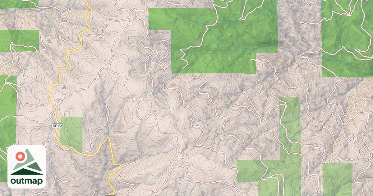 Map of POSTPILE