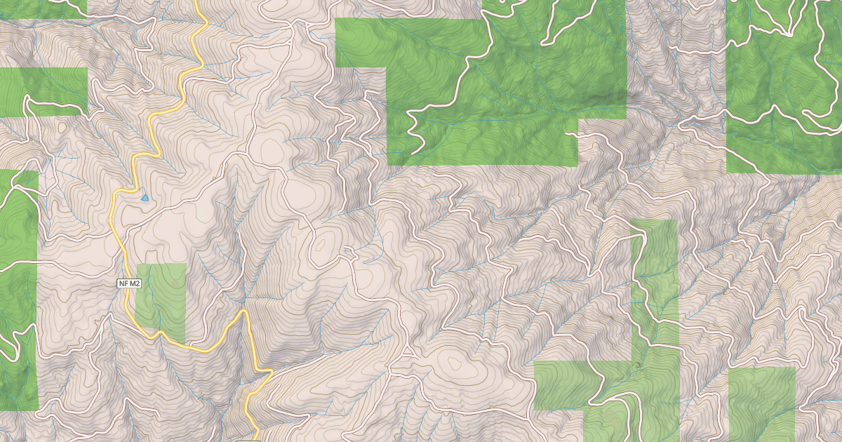Map preview of POSTPILE