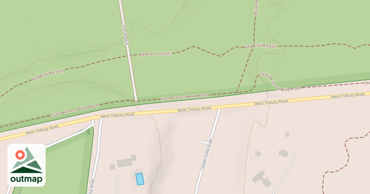 Map of Correllus Bike Path